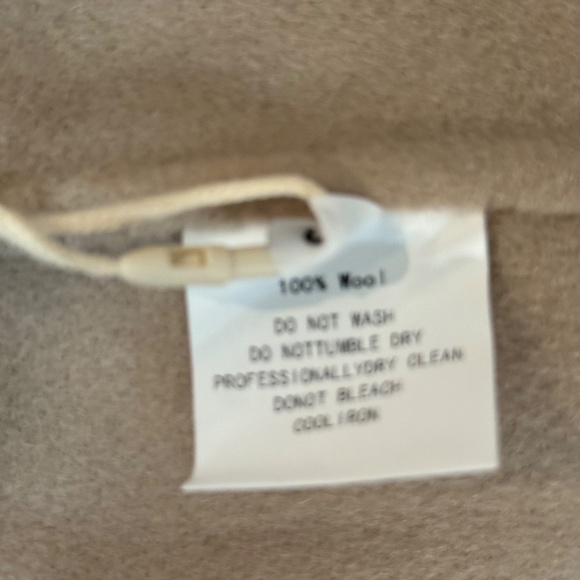 NAP Loungewear- size medium : Taupe shawl collar maxi coat - Picture 3 of 6